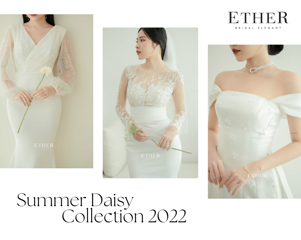 Mẫu váy cưới thiết kế trong bộ sưu tập Summer Daisy Collection 2022  
