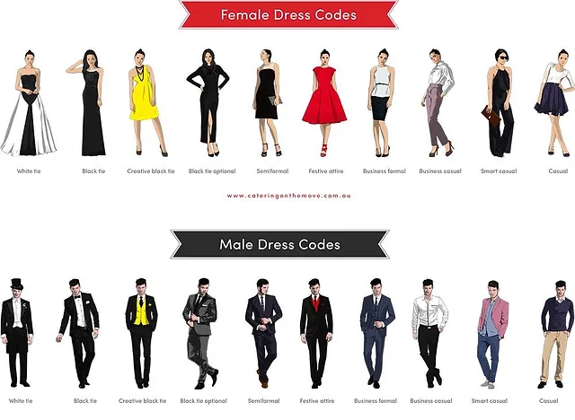 Dress code là yếu tố cần thiết cho dịp đặc biệt trở nên trọn vẹn