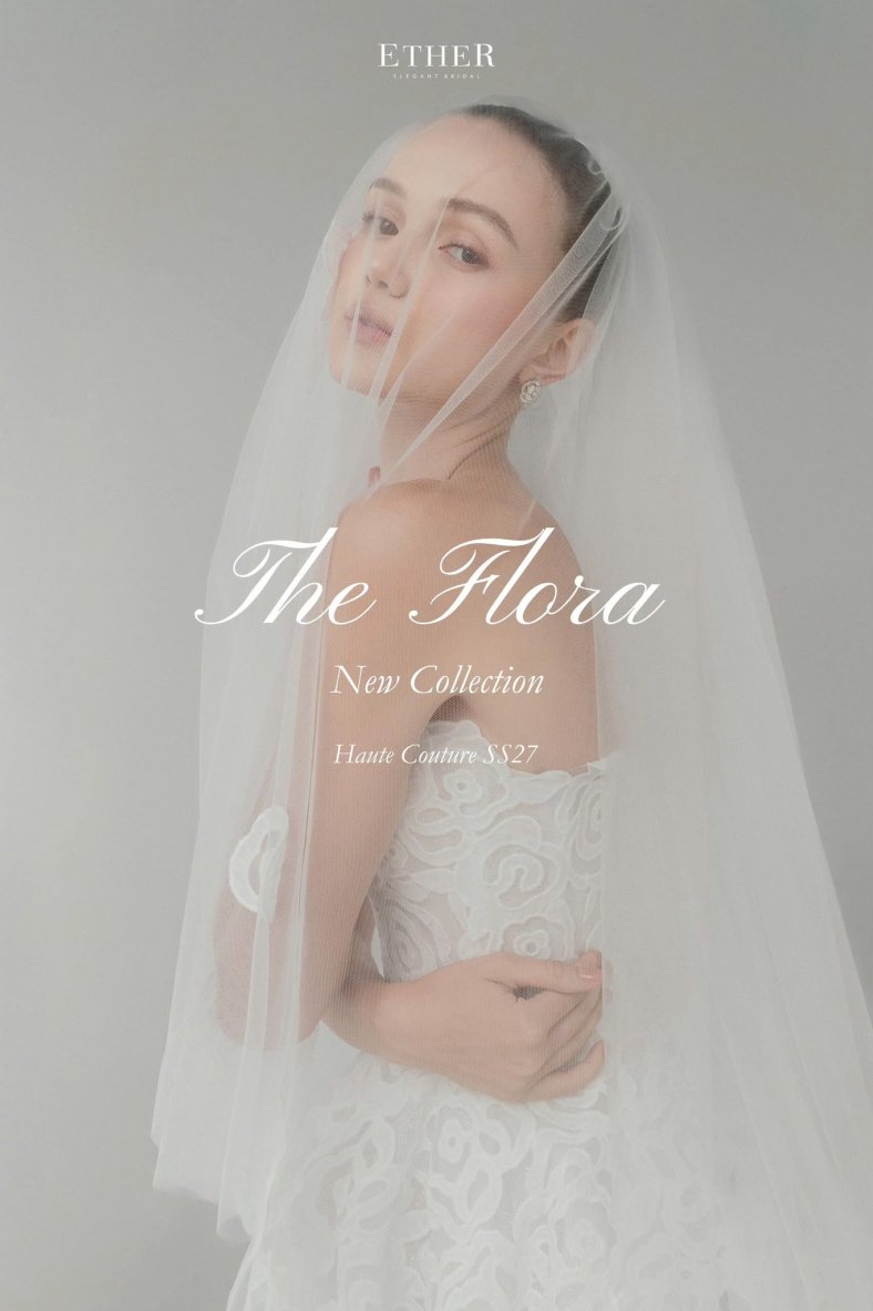 THE FLORA | NEW COLLECTION BY ETHER BRIDAL